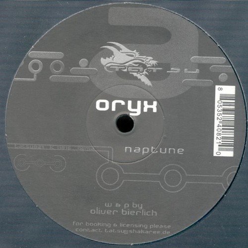 Tatsu Recordings - ORYX - Naptune