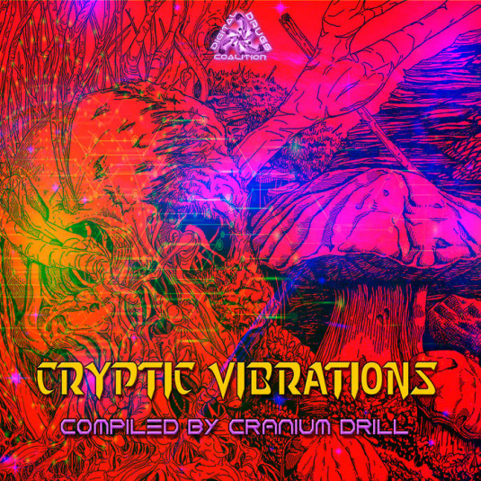 Digital Drugs Coalition - .Various - Cryptic Vibrations - Compiled By Cranium Drill