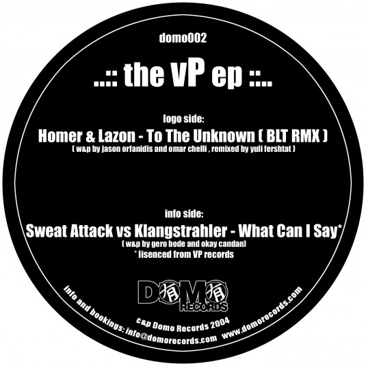 Domo Records - .Various - The vp ep