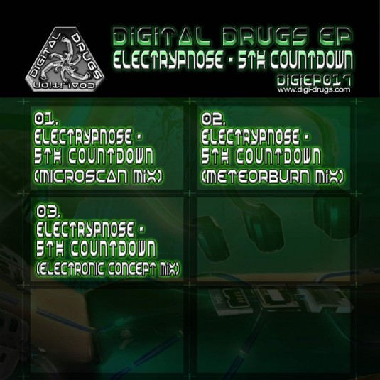 Digital Drugs Coalition - ELECTRYPNOSE - 5th countdown (Digital EP)