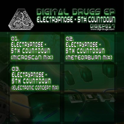 Digital Drugs Coalition - ELECTRYPNOSE - 5th countdown (Digital EP)