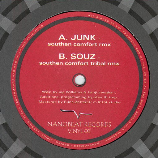 Nano Beat Records - JUNK - southen comfort