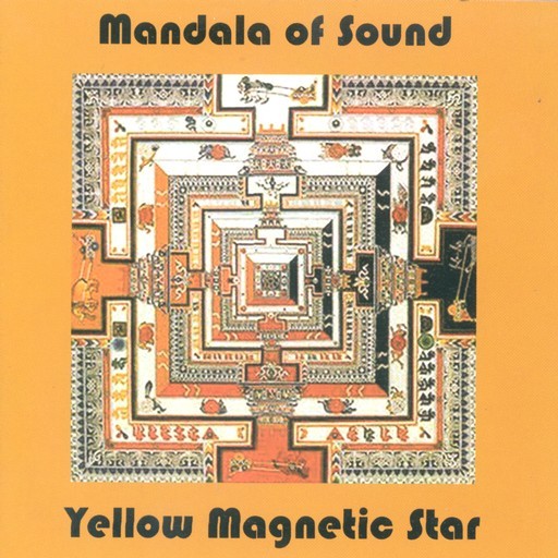 Interdimensional Artform - YELLOW MAGNETIC STAR - Mandala of Sound