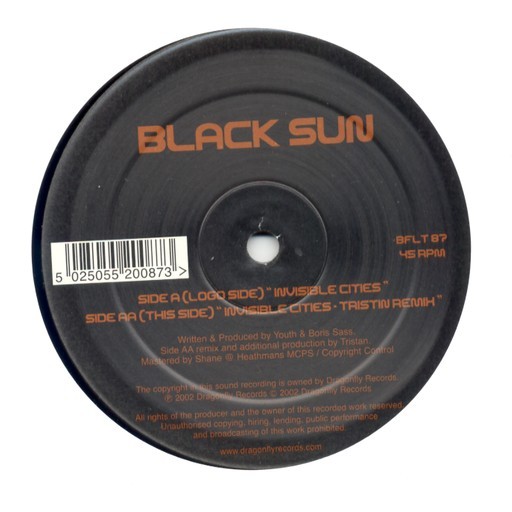 Dragonfly Records - BLACK SUN - Invisible Cities