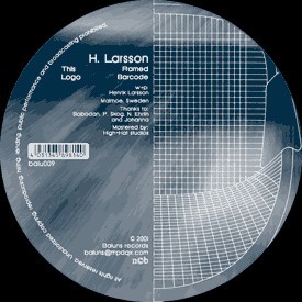 Baluns Records - H.LARSSON - framed