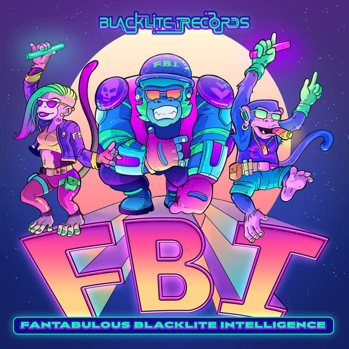 Blacklite Records - .Various - FBI  (Fantabolous Blacklite Intelligence)